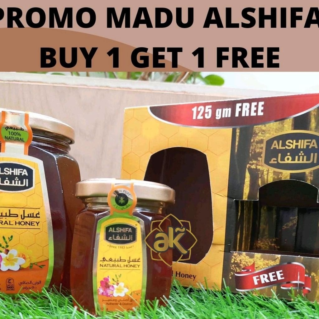 

Madu Al Shifa 500 gr FREE 125gr ASLI 100%