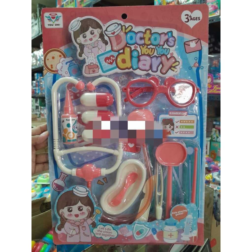 Mainan Anak Doctor Set Doctor Set Diary