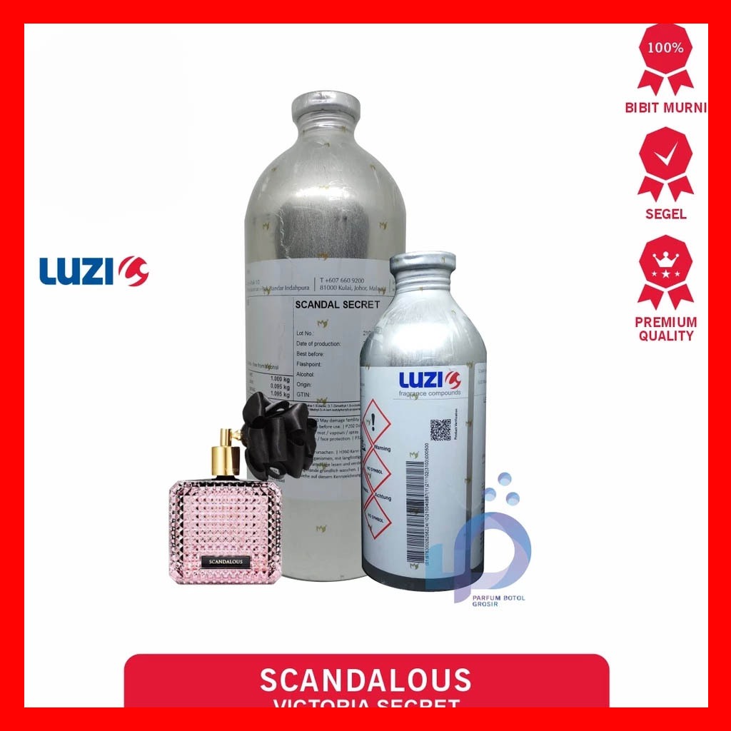 SCANDAL SECRET By Luzi Extrait EDP Eau De Parfum Premium | Bibit Parfum Wanita Tahan Lama  | Wangi M