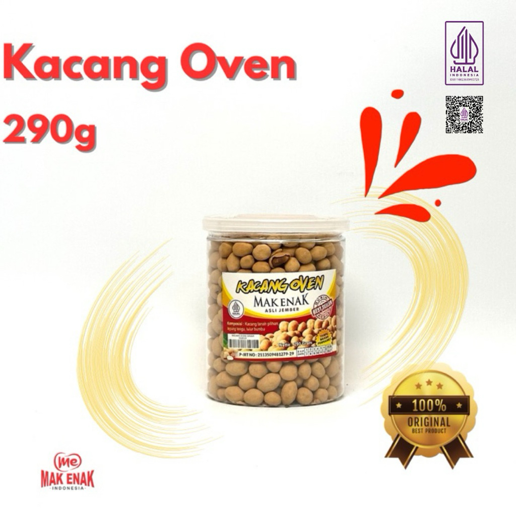 

KACANG OVEN 250 GRAM | MAK ENAK INDONESIA | MASJID AL FAWWAZ BAROKAH