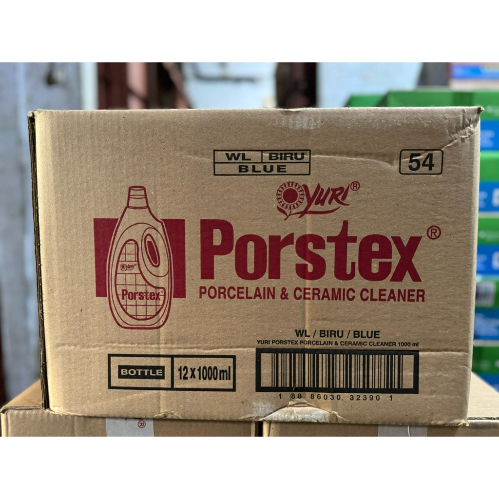 

Porstex Botol 1000 ml @ 12 botol / 1 dus