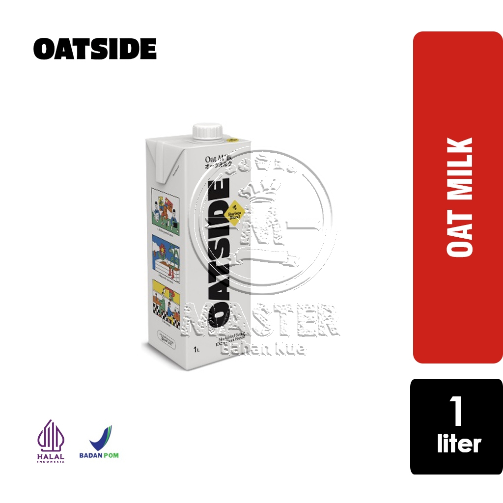 

OATSIDE Oat Milk 1L Original Barista / Minuman Susu Gandum [1 Liter]