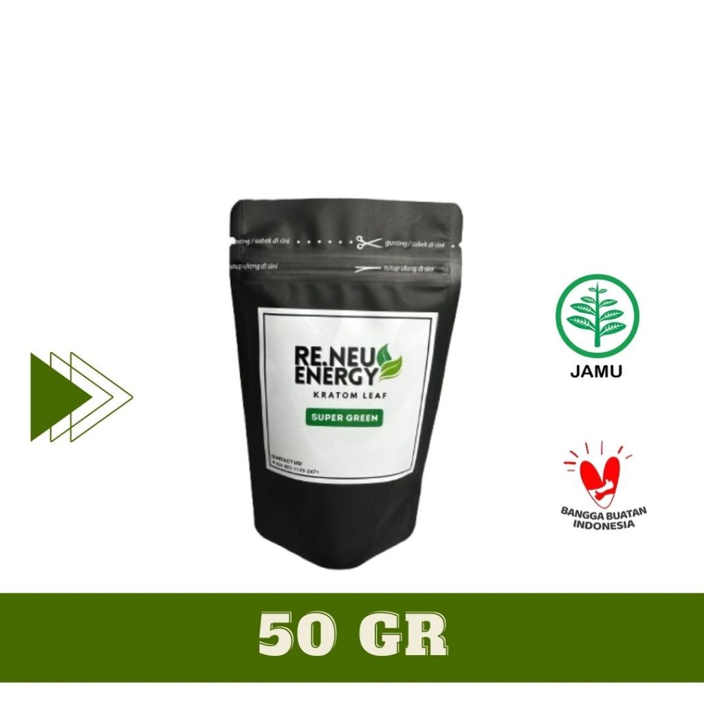 

neu leaf herbal nusantara 50grams KTM terbaiik