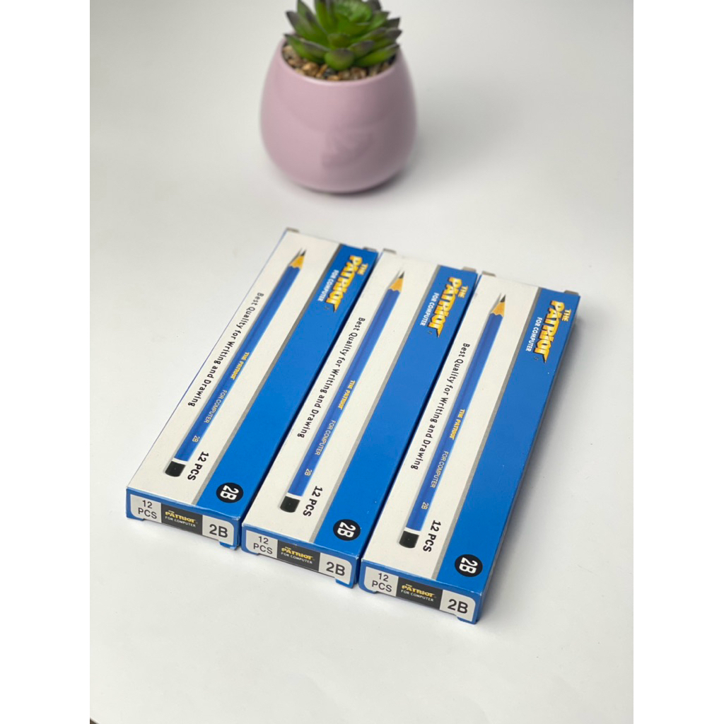 

[TERMURAH] Pensil Patriot 2B (PCS)