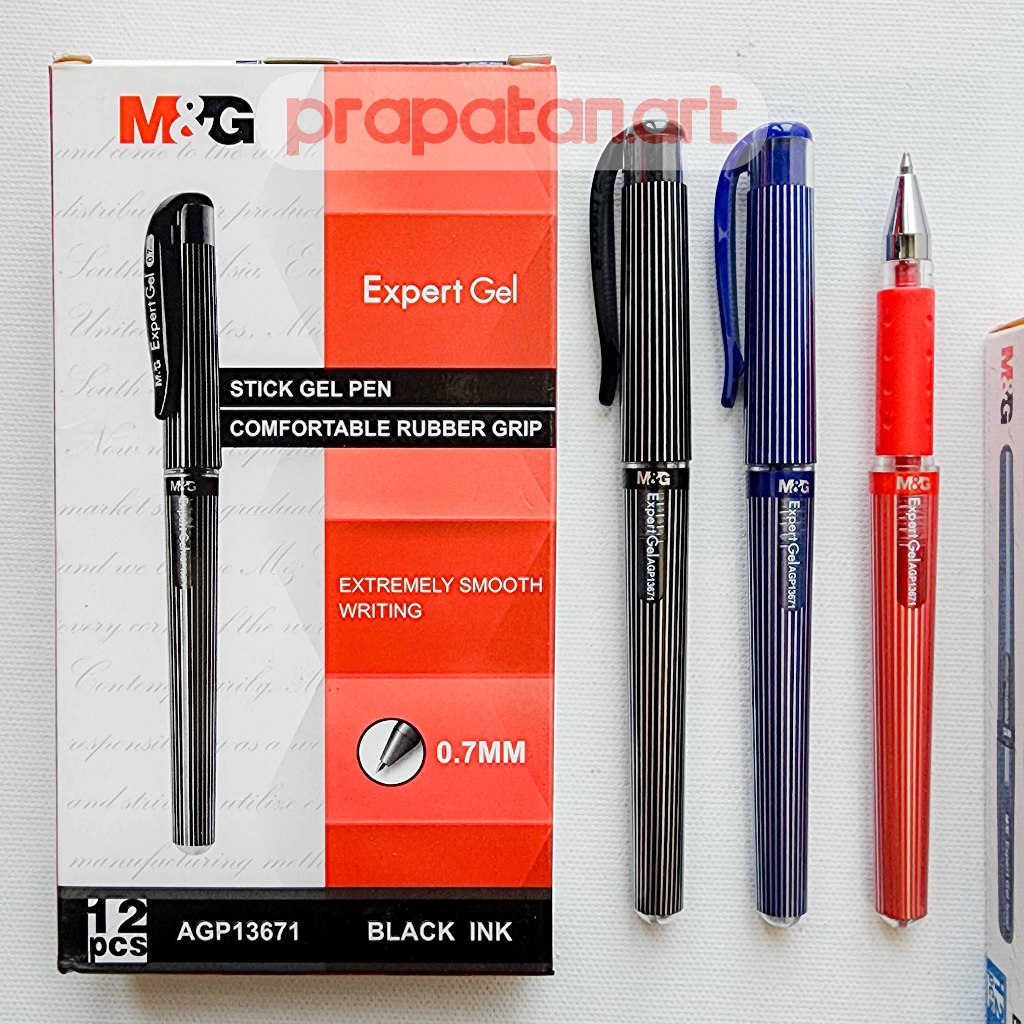 

M&G EXPERT GEL Stick Gel Pen 0.7-1.0mm | Pena Jel | Pulpen