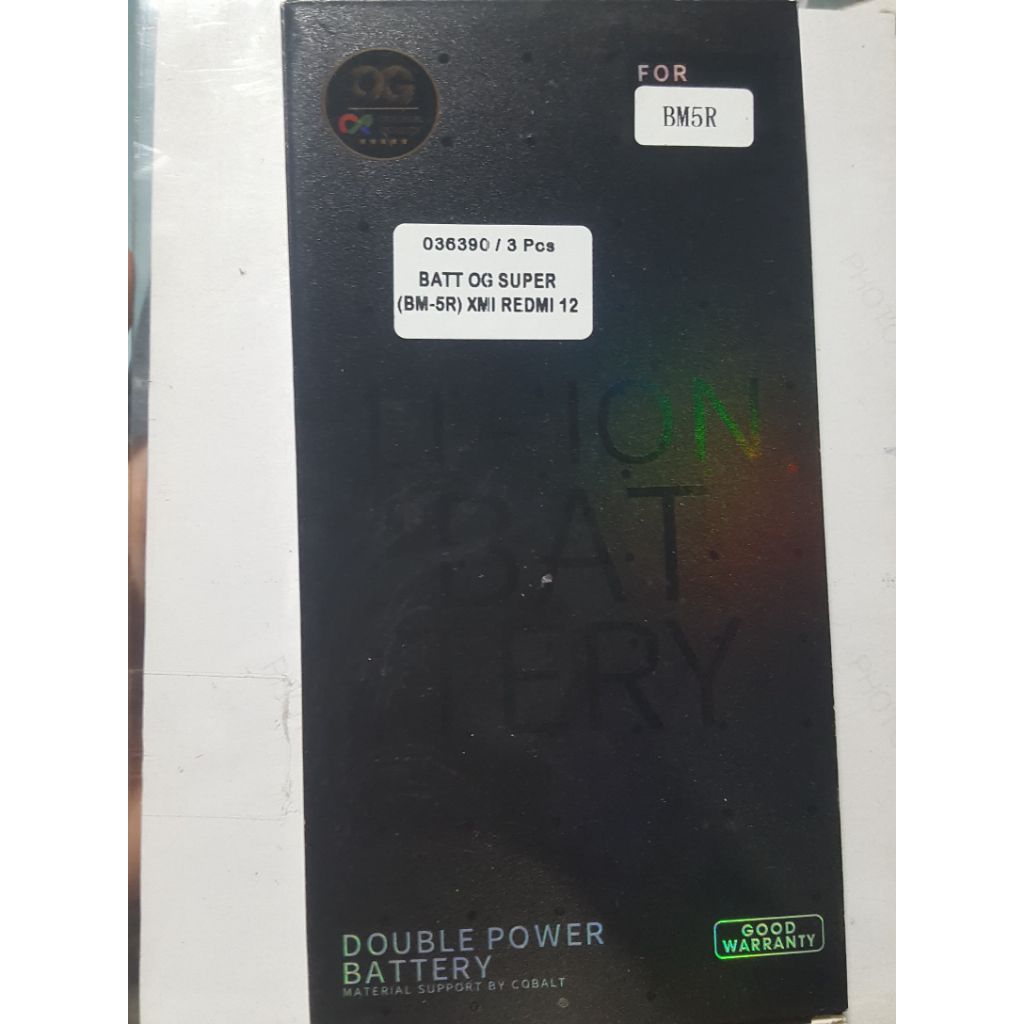 BATTERY BM5R REDMI 12 4G/REDMI 12 5G/POCO M6 PRO
