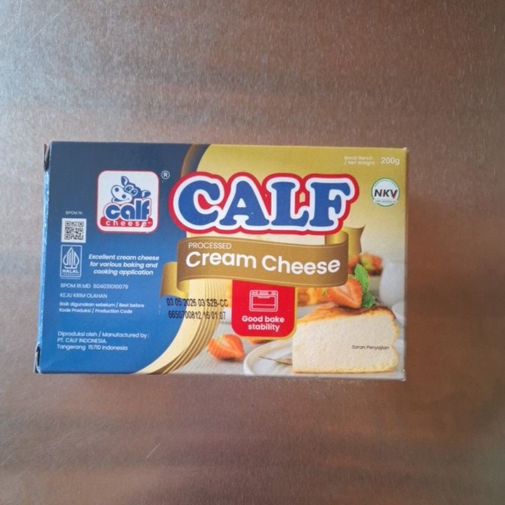 

cream cheese Calf 200 gr