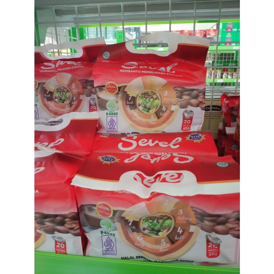 

Kopi black radik Seve isi 20 sachet dengan 7 herba piihan