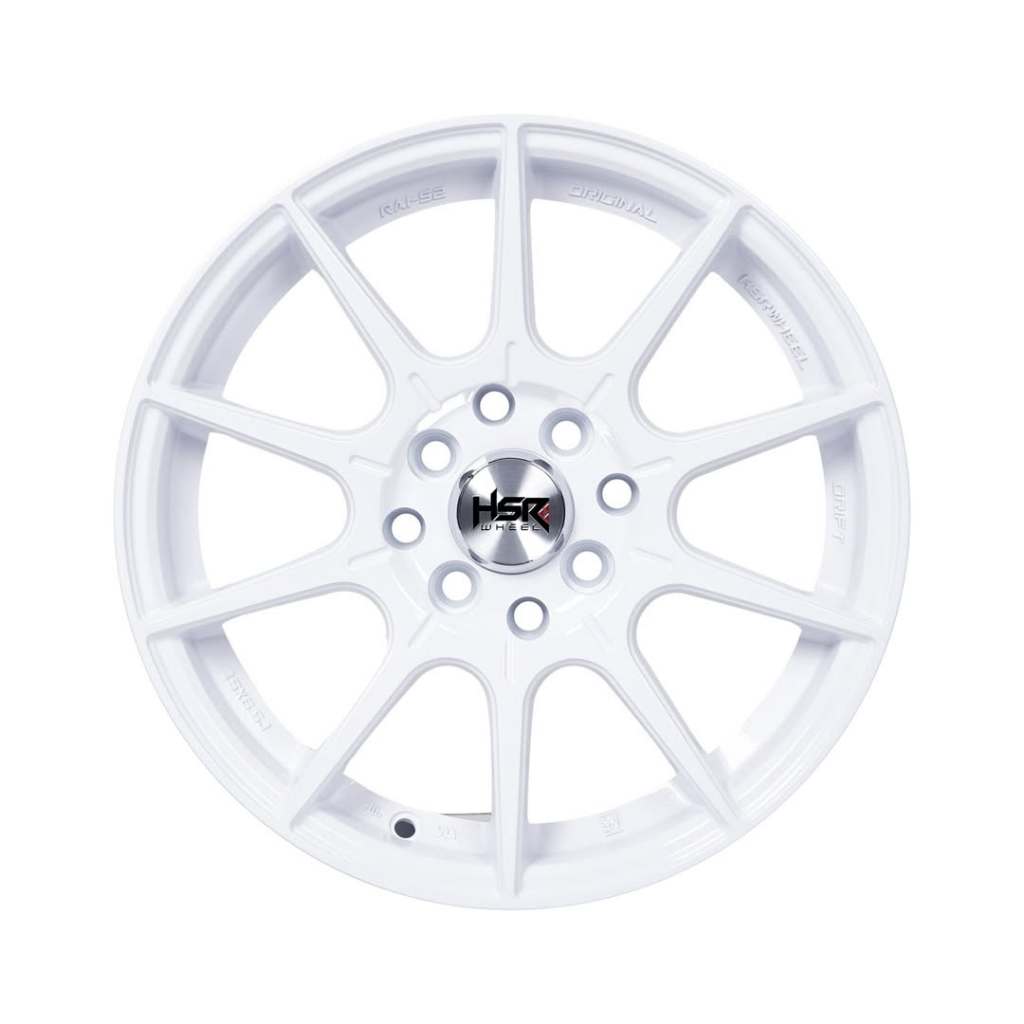 Hsr Wheel - Velg Rai-S2 R15 H4X100 Glossy White