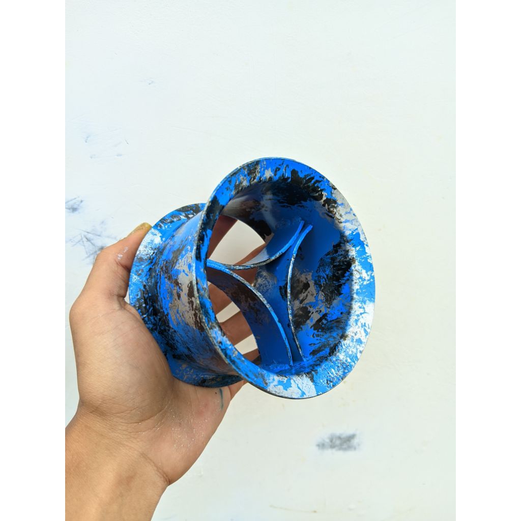 bladu racing/gulungan layang/bladu racing 3inch termurah (BIRU)