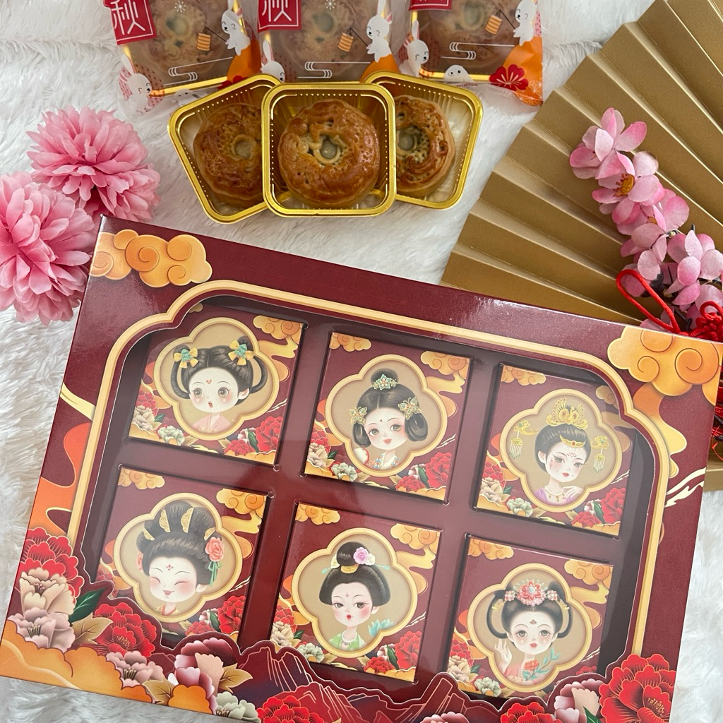 

special price 9.9 mooncake halal tausa kue bulan kacang hijau pandan