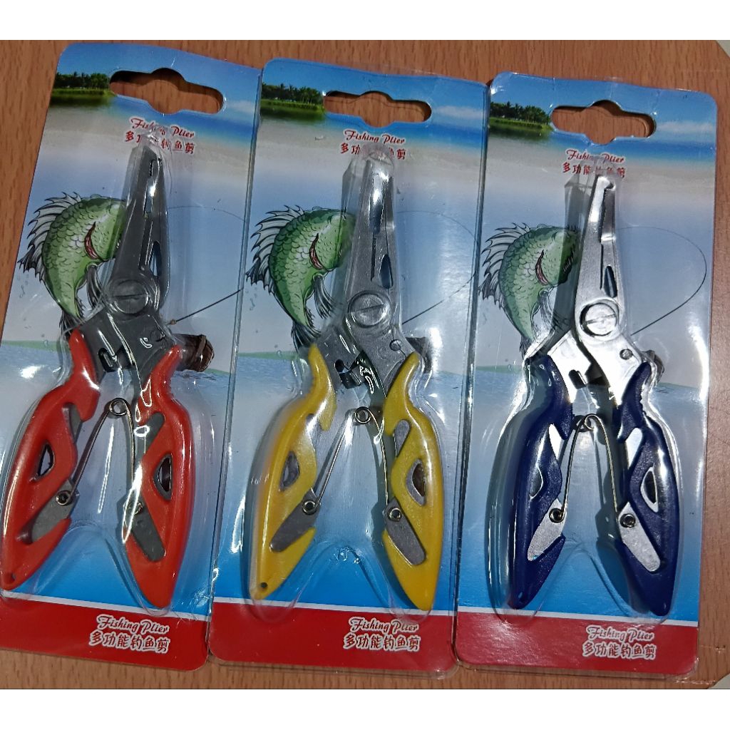 Tang Pancing/tang gunting senar pe/leader/melepas kail dari mulut ikan