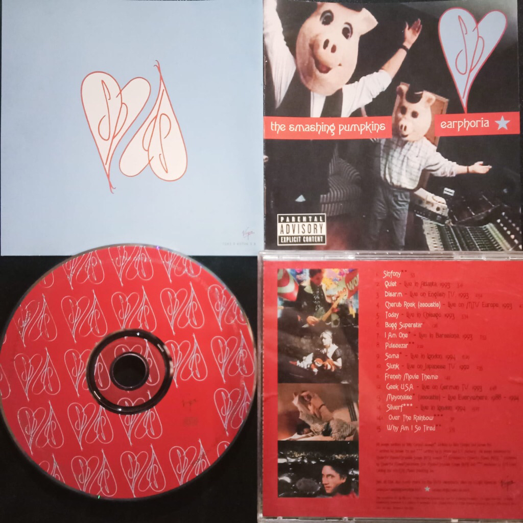 CD ORI THE SMASHING PUMPKINS EARPHORIA