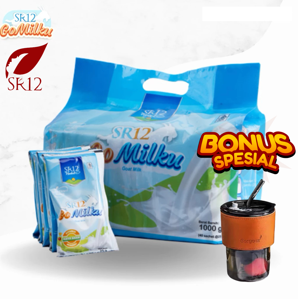 

PROMO SR12 Gomilku ORIGINAL SUSU kambing etawa Premium pouch 40sachet