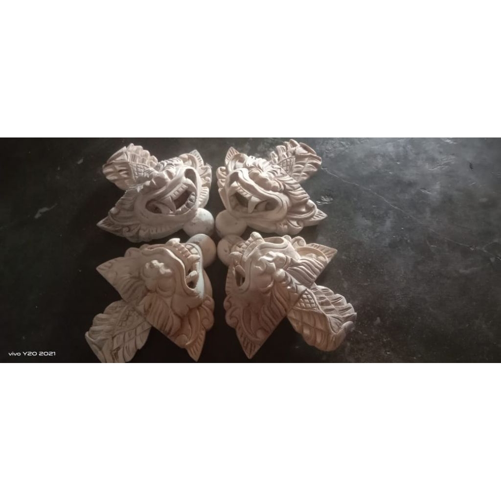 kaki sangkar ukir perkutut,puter motif singo barong