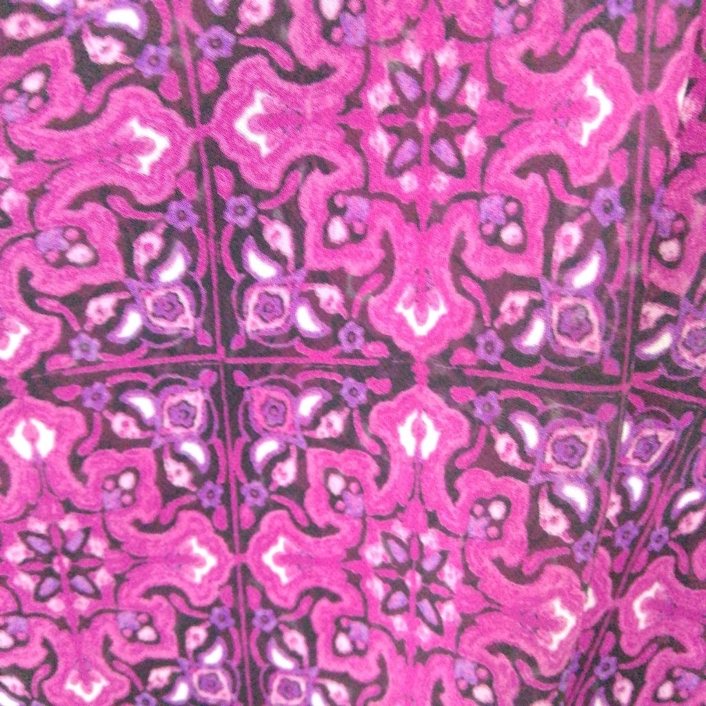 Kain Sifon Ceruti Motif Etnik Premium – Adem, Jatuh, Elegan Kyt