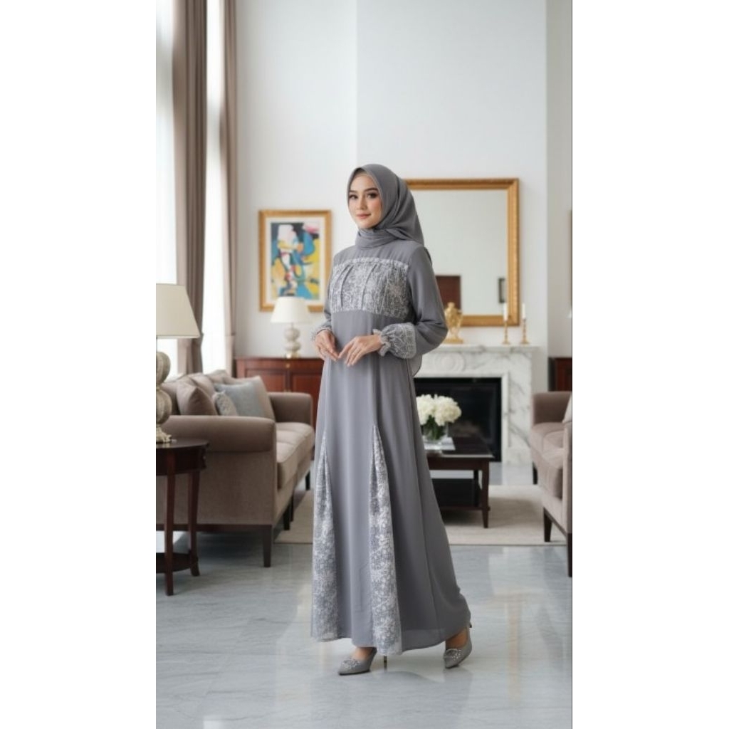 Gamis Wanita Baju Muslim Pesta Wanita Murah