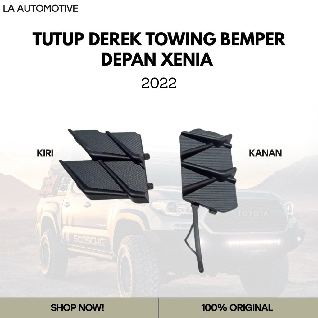 TUTUP DEREK TOWING BEMPER DEPAN XENIA 2022