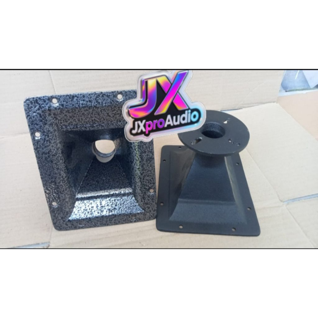 horn tweeter ukuran 15x19cm/model antikan bahan diral/horn tweeter/horn bahan alumunium cor/horn twe