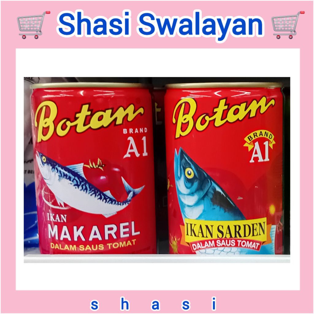 

BOTAN A1 Ikan Sarden / Mackarel 425 gram