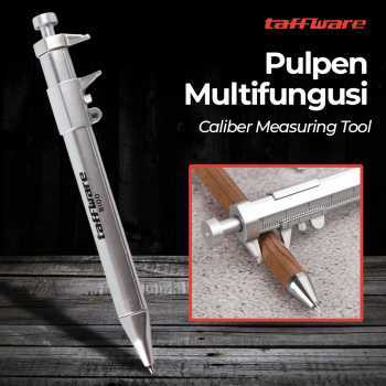 

PROMO Taffware Pena Pulpen Multifungsi Ballpoint Pen Caliber Measuring Tool Scale Ruler - B100
