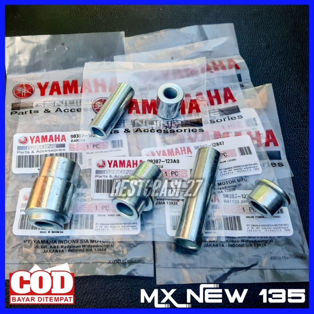 Bosh Roda Set Depan Belakang Yamaha Jupiter Mx New 135 Bosh Collar Tromol Roda Depan Belakang Mx new