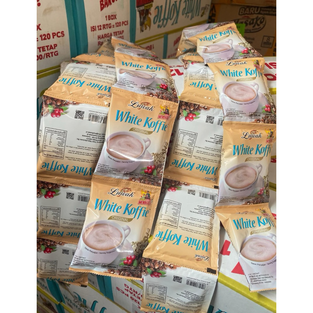 

Luwak White Koffie Original 10x20gr - 1 renteng