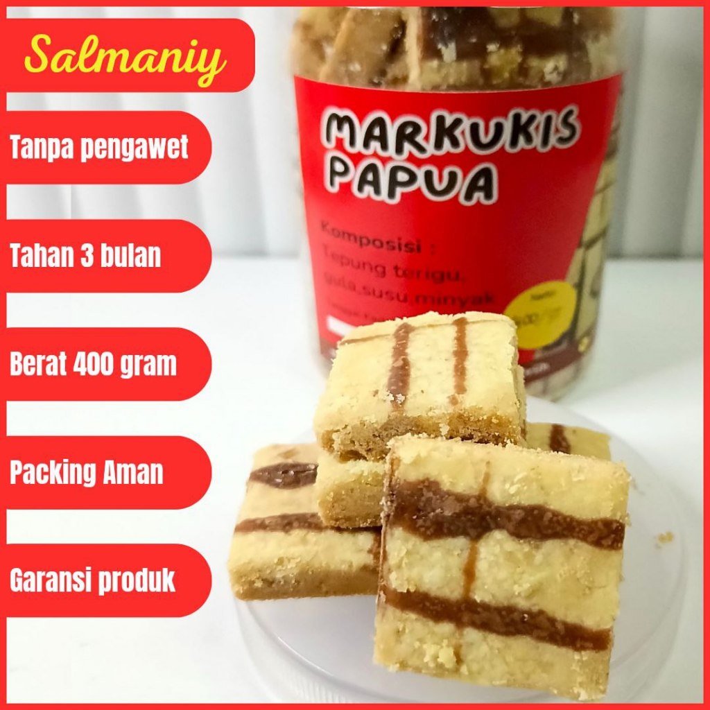 

Roti Kue Susu Kering Papua Manis Gurih murah by Salmaniy