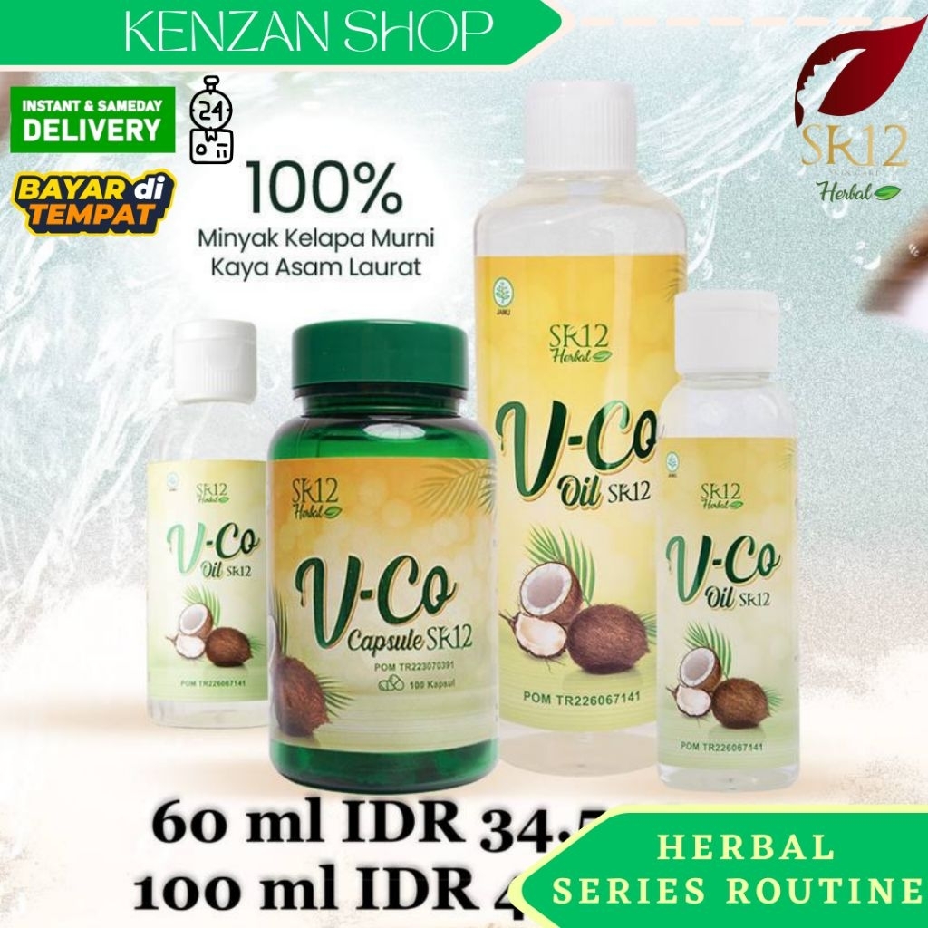 

SR12 VCO Virgin Coconut Oil Minyak Kelapa Murni Halal BPOM