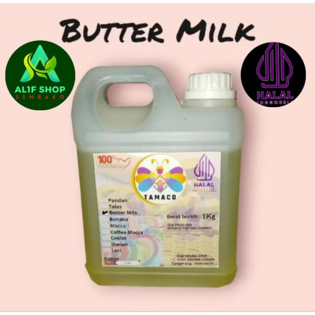 

Butter milk cair netto:1000g