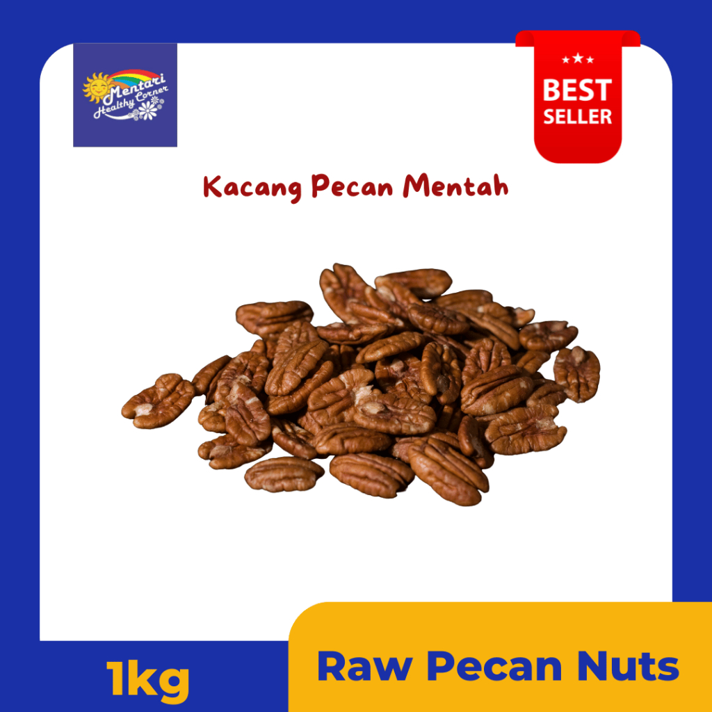 

Raw Pecan Nuts 1kg / Kacang Pecan Mentah 1kg