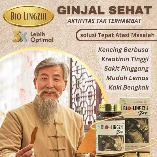 Bio Lingzhi Pro 100% Asli Original Suplemen Kesehatan