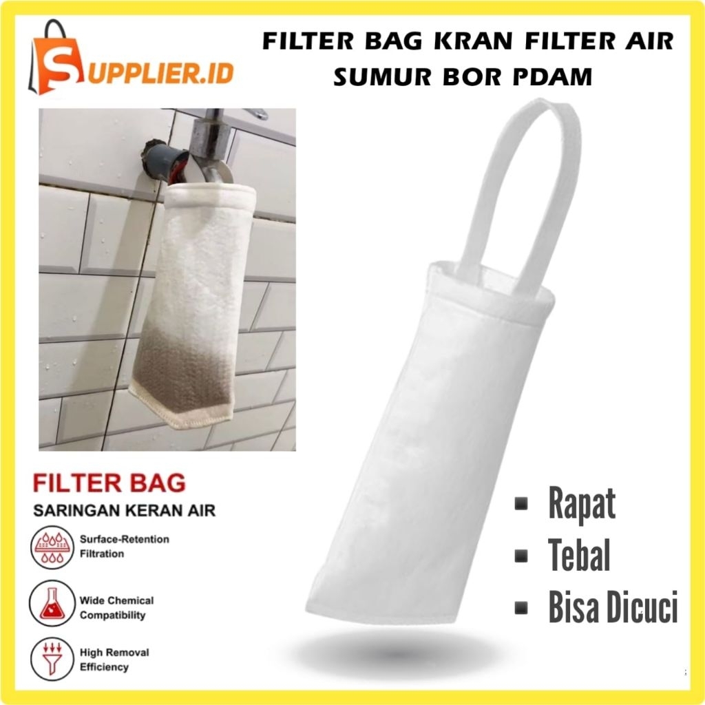 Saringan Air | Filter Bag Kain Filter Air Kran Sumur Bahan Tebal