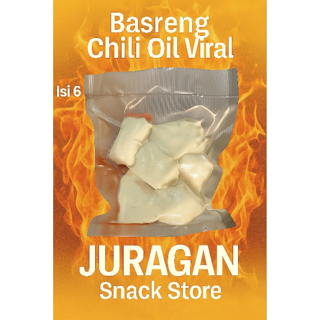 

BASRENG MENTAH CHILI OIL ISI 6