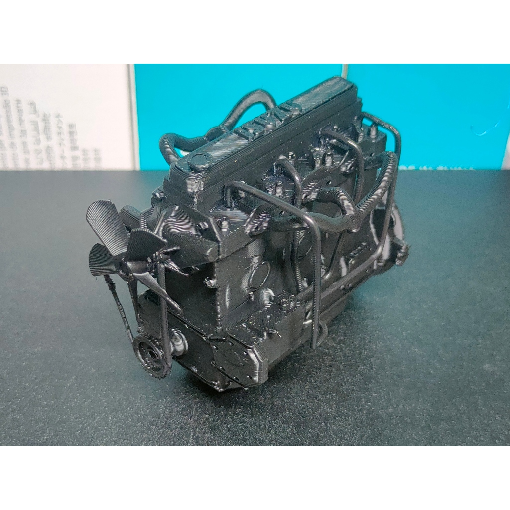 Miniatur Mesin Diesel Engine