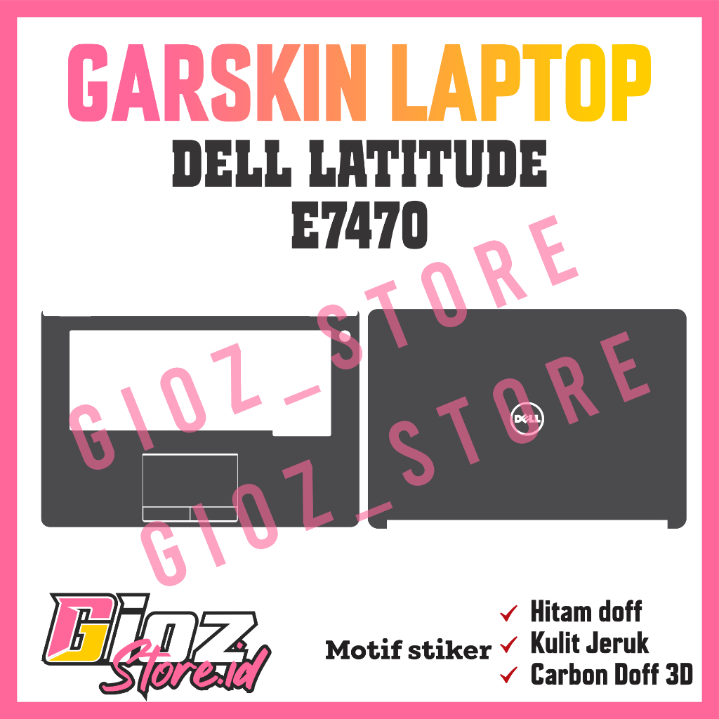 Garskin Laptop Dell E7470