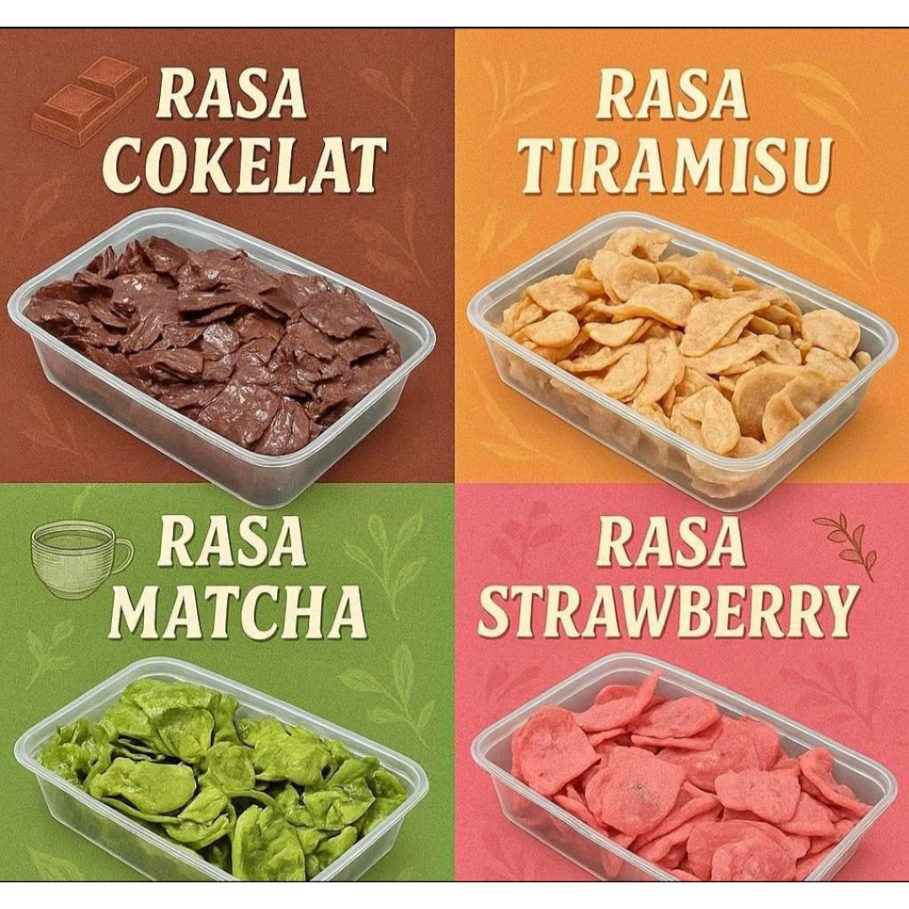 

keripik pisang coklat lumer
