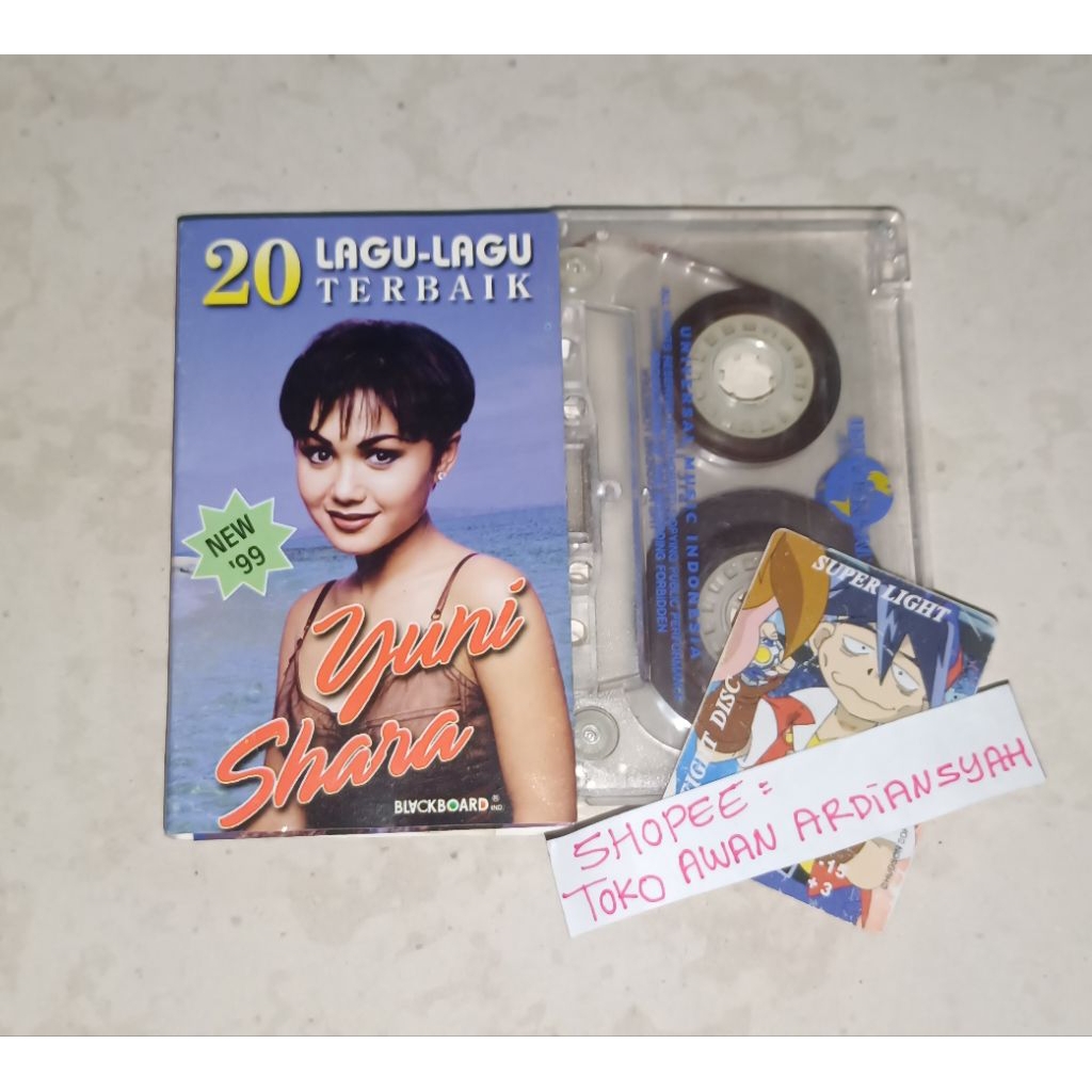 kaset pita yuni shara 20 lagu-lagu terbaik yuni shara