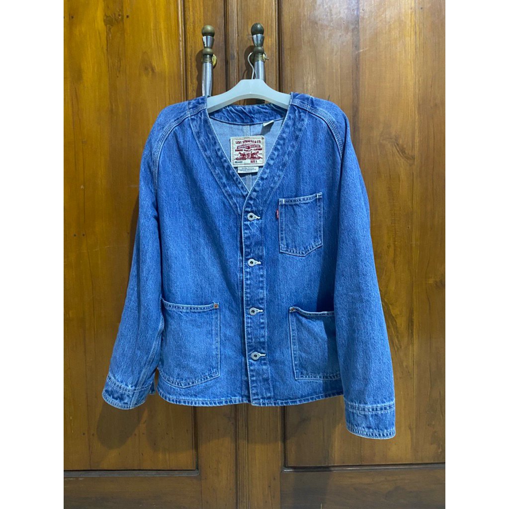 Levis Engineered Cardigan Relaxed Fit - S