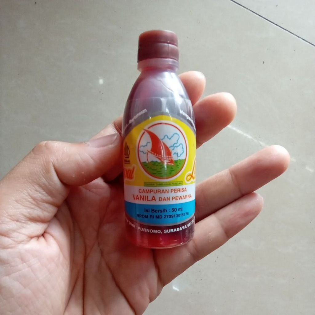 

Kapal Lajar Campuran Perisa Vanilla & Pewarna 50 ML