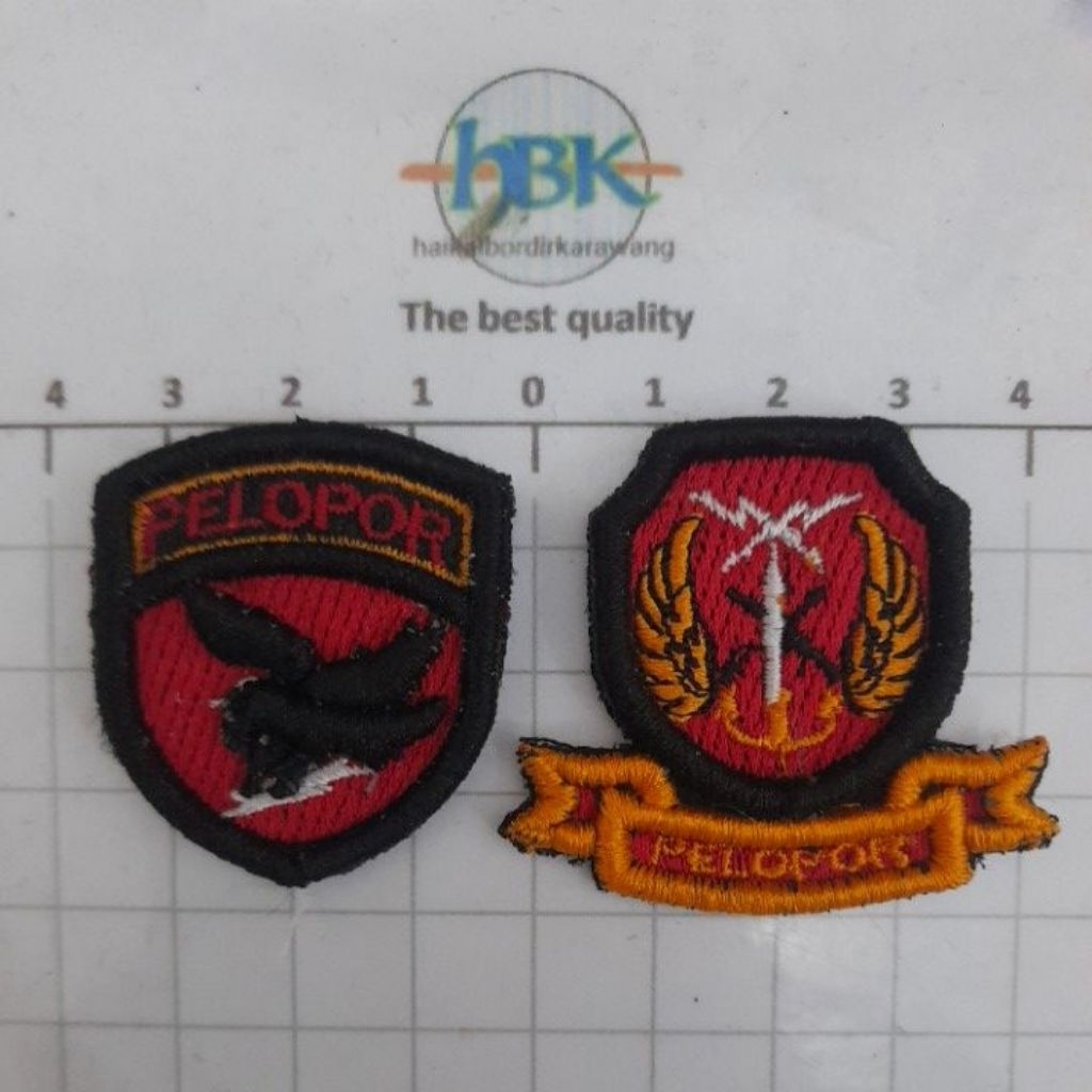 PIN PELOPOR BORDIR TIMBUL
