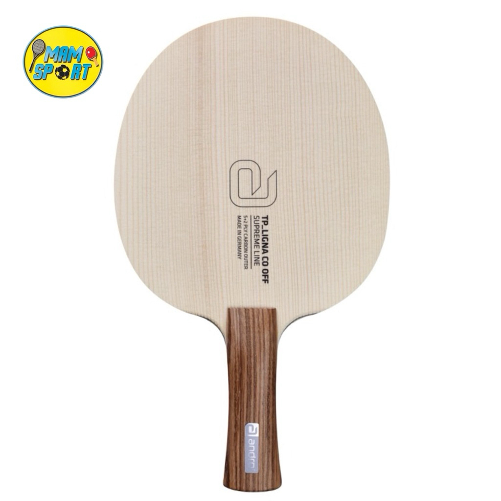 Kayu Bet Pingpong Tenis Meja ANDRO LIGNA CO OFF CARBON Original