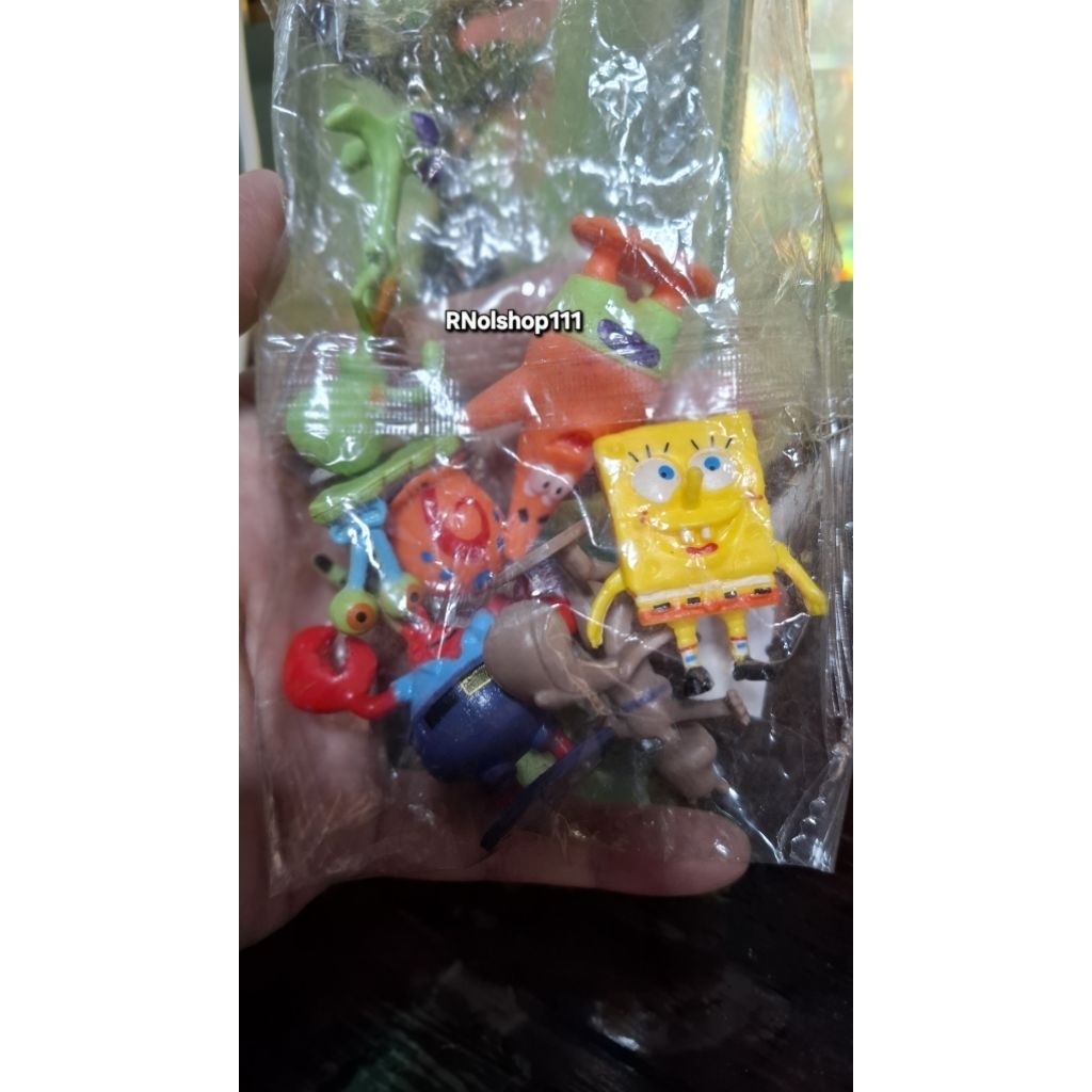 Hiasan Dekorasi Accecories Akuarium Spongebob and friend