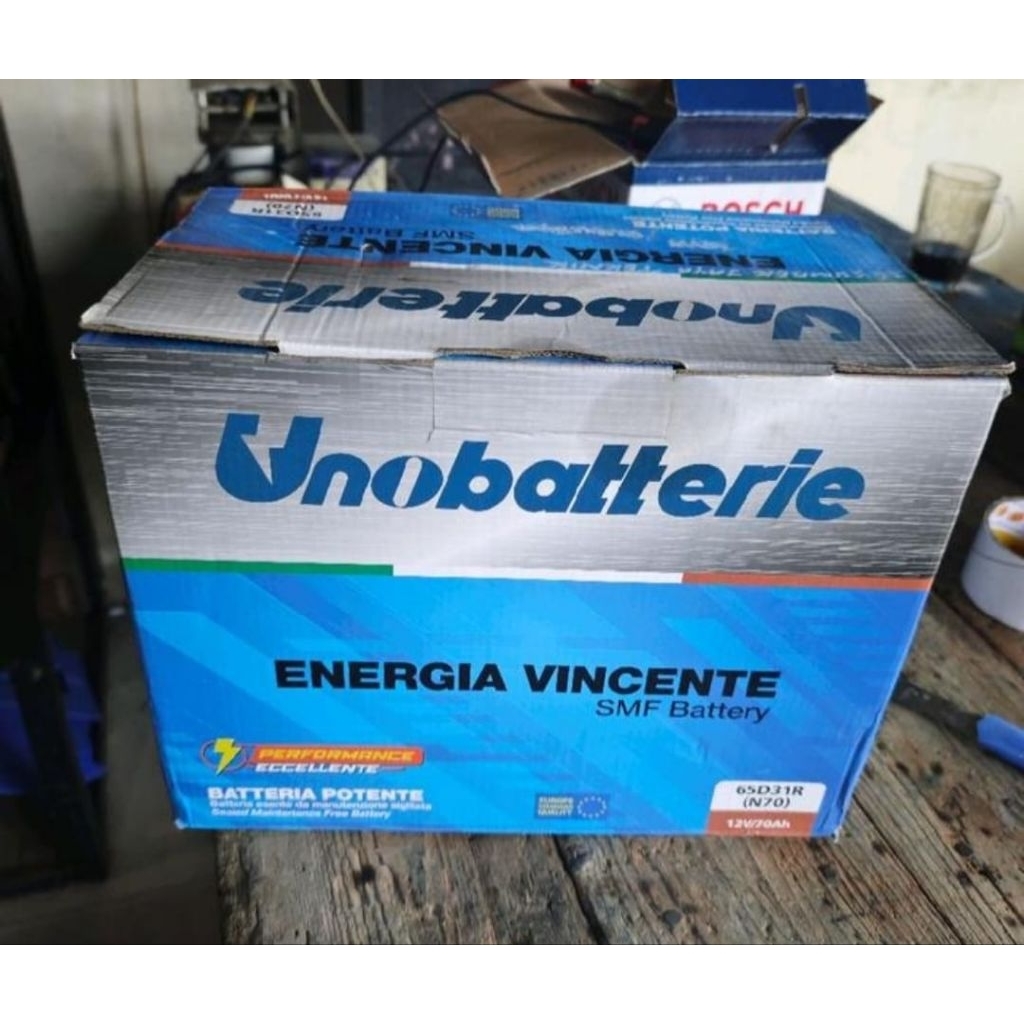 aki kering Unibatterie 65D31R N70