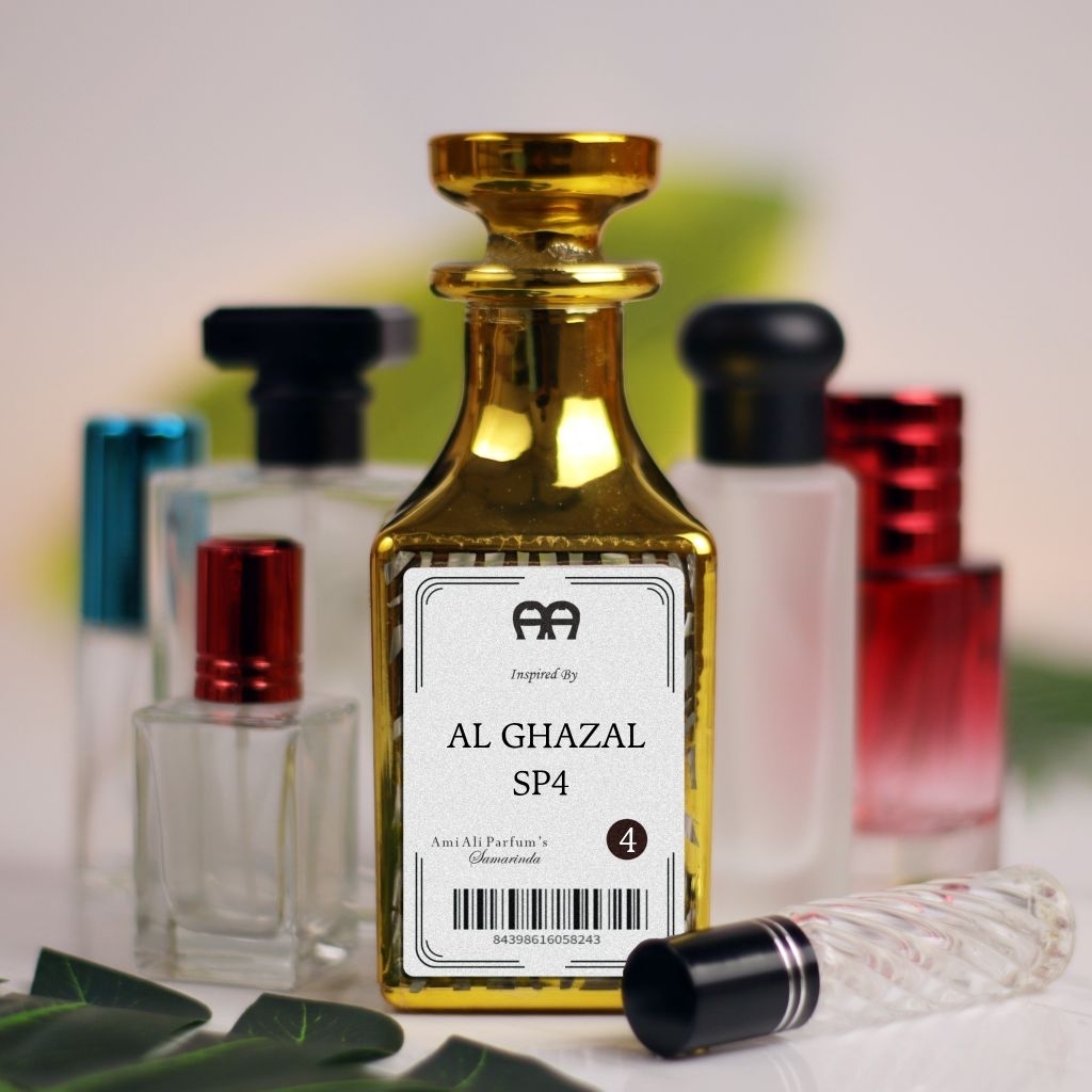 PARFUM AL GHAZAL SP4 | Parfum Wangi Viral Tahan Lama Unisex Pria Wanita Unisex Cowok Cewek Refill Bi