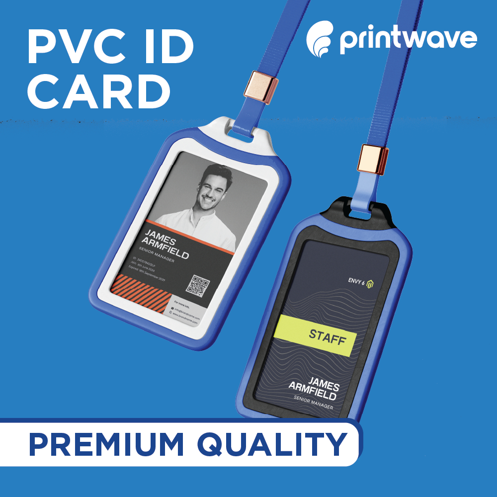 

Cetak PVC ID Card Custom Premium dengan Oven Press | Cetak Kartu Member, Tanda Pengernal, RFID, Kartu Hotel, Lanyard, Kartu Karyawan, Kartu BPJS, Kartu Pertalite Subsidi