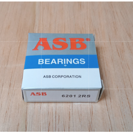 Bearing/Laher/laker asb 6201 2rs untuk Beat, Scoopy, Vario, Vixion, Suzuki TS, Kawasaki ZX, Shogun A