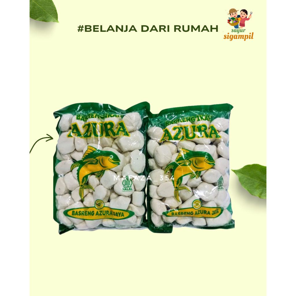 

BASRENG IKAN MENTAH AZURA HALAL / Basreng Mentah