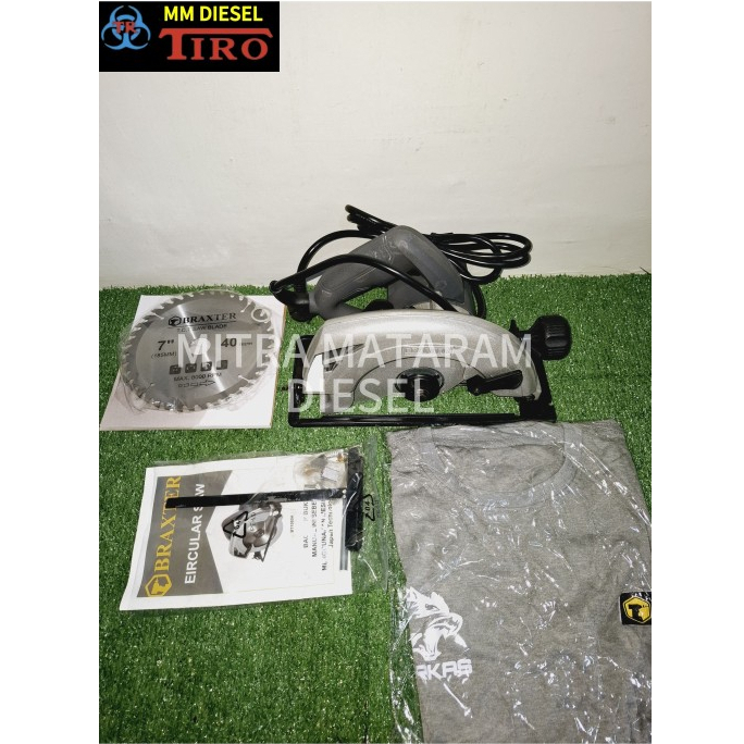 BT1050H CIRCULAR SAW, MEREK BRAXTER, POWER TOOLS, gergaji listrik,MESIN SIRKEL 7 INCHI
