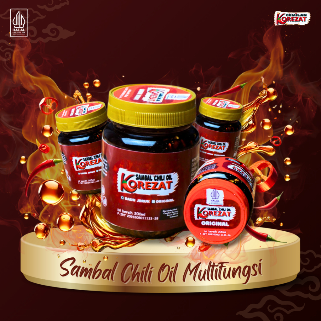 

[BEST SELLER] Sambal Chili Oil Signature [200 ML] [Halal Siap Saji] | Minyak Cabe Khas Nusantara